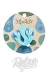 Erstwilder Simplified Mini Brooch coral Erstwilder Simplified Mini Brooch coral