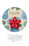 Erstwilder Simplified Mini Brooch starfish red Erstwilder Simplified Mini Brooch starfish red