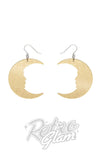 Erstwilder Spellbound Moon earrings gold Erstwilder Spellbound Moon earrings gold