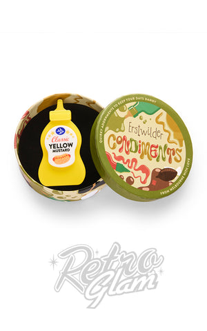 Erstwilder Mustard Moments Brooch box Erstwilder Mustard Moments Brooch box