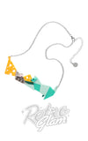 Erstwilder Cat And Mouse Necklace origami Erstwilder Cat And Mouse Necklace origami