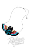 Erstwilder Regal Intrigue Necklace scarab Erstwilder Regal Intrigue Necklace scarab
