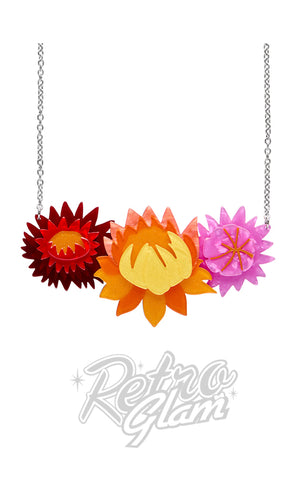 Erstwilder Strawflowers Necklace Erstwilder Strawflowers Necklace