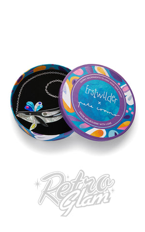 Erstwilder Halycon Humpback Whale Necklace box Erstwilder Halycon Humpback Whale Necklace box