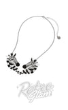Zebra Necklace Zebra Necklace