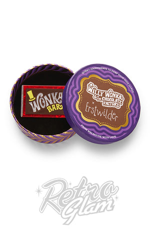 Erstwilder Original Wonka Bar Brooch box Erstwilder Original Wonka Bar Brooch box