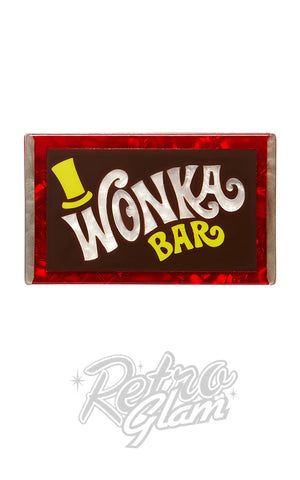 Erstwilder Original Wonka Bar Brooch
Erstwilder Original Wonka Bar Brooch