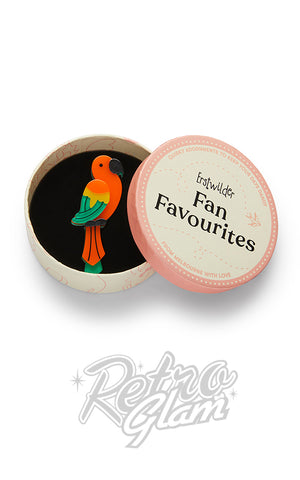 Erstwilder Pancha's Parrot Brooch Erstwilder Pancha's Parrot Brooch