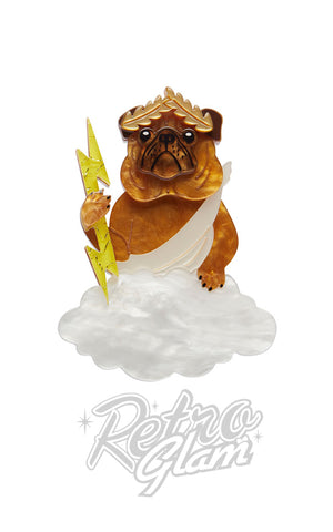 Erstwilder The Pious Pug Brooch Erstwilder The Pious Pug Brooch