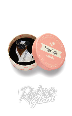 Erstwilder Adoring Polly Pug Mini Brooch box Erstwilder Adoring Polly Pug Mini Brooch box