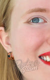 poppy huggie earrings poppy huggie earrings