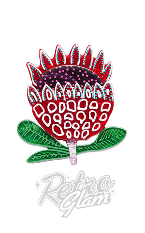 Erstwilder Prophetic Protea Brooch Erstwilder Prophetic Protea Brooch