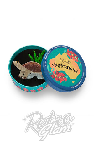 Erstwilder Rheo The River Turtle Brooch box Erstwilder Rheo The River Turtle Brooch box