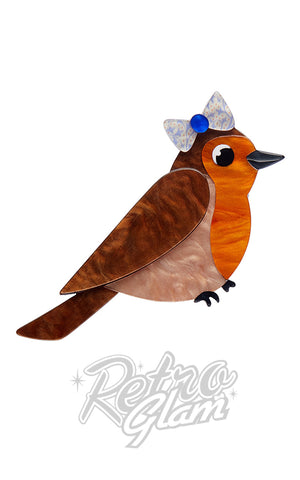 Erstwilder Rosie The Robin Brooch Erstwilder Rosie The Robin Brooch