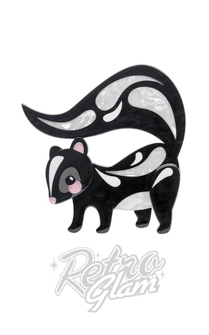 Erstwilder The Sassy Skunk Brooch Erstwilder The Sassy Skunk Brooch
