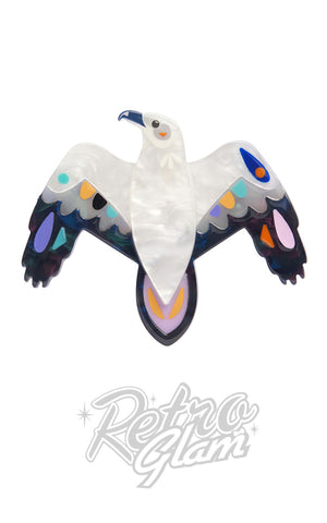 Erstwilder The Wily White Bellied Sea Eagle Brooch Erstwilder The Wily White Bellied Sea Eagle Brooch