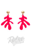 Erstwilder Sealife earrings coral pink Erstwilder Sealife earrings coral pink