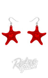 Erstwilder Sealife earrings starfish red Erstwilder Sealife earrings starfish red