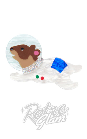 Erstwilder Stout-Hearted Spaceham Brooch Erstwilder Stout-Hearted Spaceham Brooch