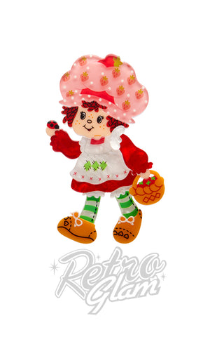 Erstwilder Strawberry Strolling Brooch Erstwilder Strawberry Strolling Brooch