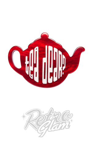 Erstwilder Tea Dear Brooch Erstwilder Tea Dear Brooch