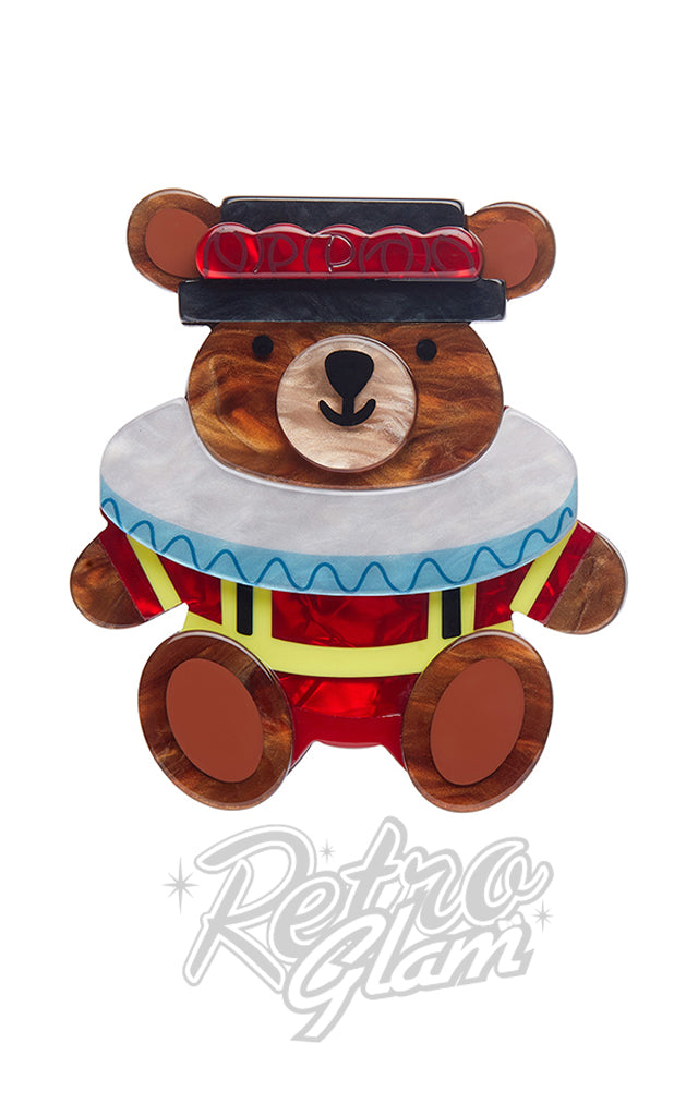 Erstwilder Teddy Yeoman Brooch Erstwilder Teddy Yeoman Brooch