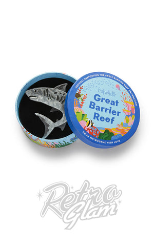 Erstwilder Tiger Shark Brooch box Erstwilder Tiger Shark Brooch box
