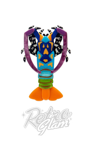 Erstwilder Tropical Rock Lobster Brooch Erstwilder Tropical Rock Lobster Brooch