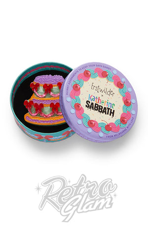 Erstwilder Vintage Dreams Showstopper Cake brooch box Erstwilder Vintage Dreams Showstopper Cake brooch box