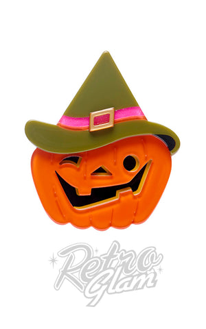 Erstwilder Witch O'Lantern Brooch Erstwilder Witch O'Lantern Brooch