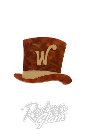 Erstwilder Mr. Wonka's Hat Mini Brooch Erstwilder Mr. Wonka's Hat Mini Brooch