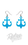 Anchor earrings blue Anchor earrings blue
