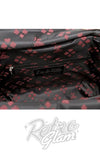 Lux de Ville Diabla Darling Clutch with Flames interior Lux de Ville Diabla Darling Clutch with Flames interior