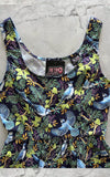 Retrolicious Fit & Flare Dress in Birds Print bodice Retrolicious Fit & Flare Dress in Birds Print bodice