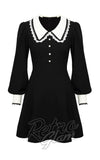 Hell Bunny Anastasia Dress wednesday addams Hell Bunny Anastasia Dress wednesday addams