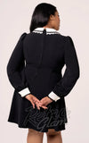 Hell Bunny Anastasia Dress curvy back Hell Bunny Anastasia Dress curvy back