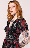 Hell Bunny Blooming Elle Dress mystical Hell Bunny Blooming Elle Dress mystical
