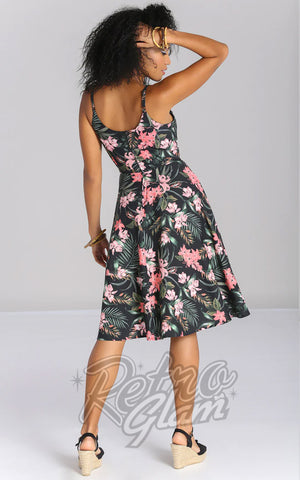 Hell Bunny Calypso Dress back Hell Bunny Calypso Dress back