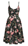 Hell Bunny Calypso Dress detail back Hell Bunny Calypso Dress detail back