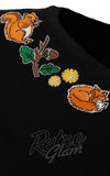 Hell Bunny Chester Cardigan squirrel fox Hell Bunny Chester Cardigan squirrel fox