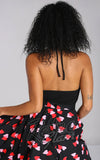 Hell Bunny Cheryl Top in Black back Hell Bunny Cheryl Top in Black back