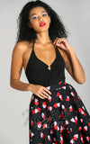 Hell Bunny Cheryl Top in Black Hell Bunny Cheryl Top in Black