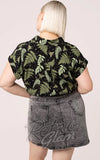 Hell Bunny Gaia Shirt curvy back Hell Bunny Gaia Shirt curvy back