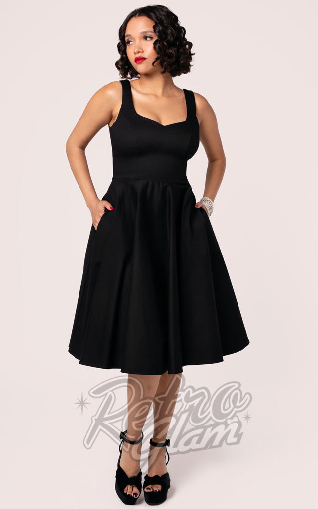 Hell Bunny Heidi Dress in Black Hell Bunny Heidi Dress in Black
