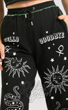 Hell Bunny Ouija Joggers gothic Hell Bunny Ouija Joggers gothic