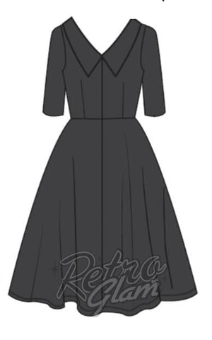 Hell Bunny Lois Dress in Black CAD Hell Bunny Lois Dress in Black CAD