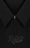 Hell Bunny Lois Dress in Black back detail Hell Bunny Lois Dress in Black back detail