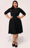 Hell Bunny Lois Dress in Black plus sized Hell Bunny Lois Dress in Black plus sized