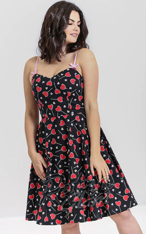 Hell Bunny Lollies Mid Dress Hell Bunny Lollies Mid Dress