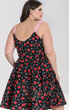 Hell Bunny Lollies Mid Dress plus sized back Hell Bunny Lollies Mid Dress plus sized back